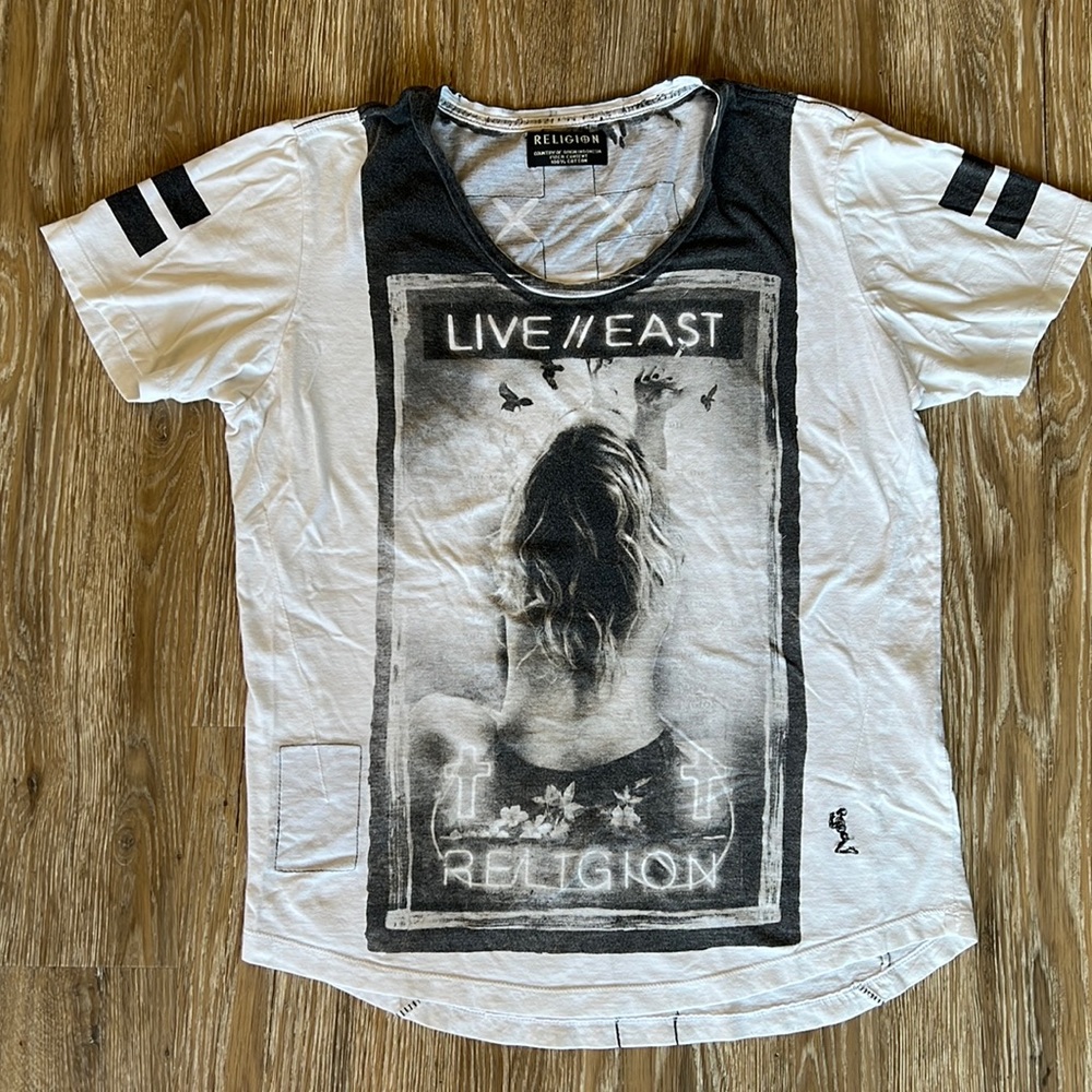 Second hand Religion T-shirt.
